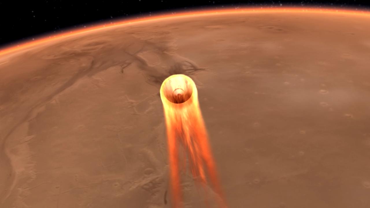 «… несется, как огромный огненный шар и при этом надежно управляется (долгие, продолжительные аплодисменты)…», аппарат НАСА InSight на Марсе, посадка запланирована на 26 ноября 2018 года (может пригодится для длякремлевских  мечтателям для очередной серии «Маша и Медведь», а может они уже это использовали)